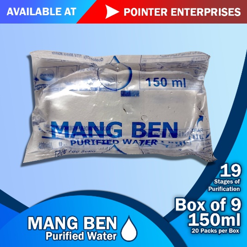 Mang Ben Purified Water 19 Stages of Purification