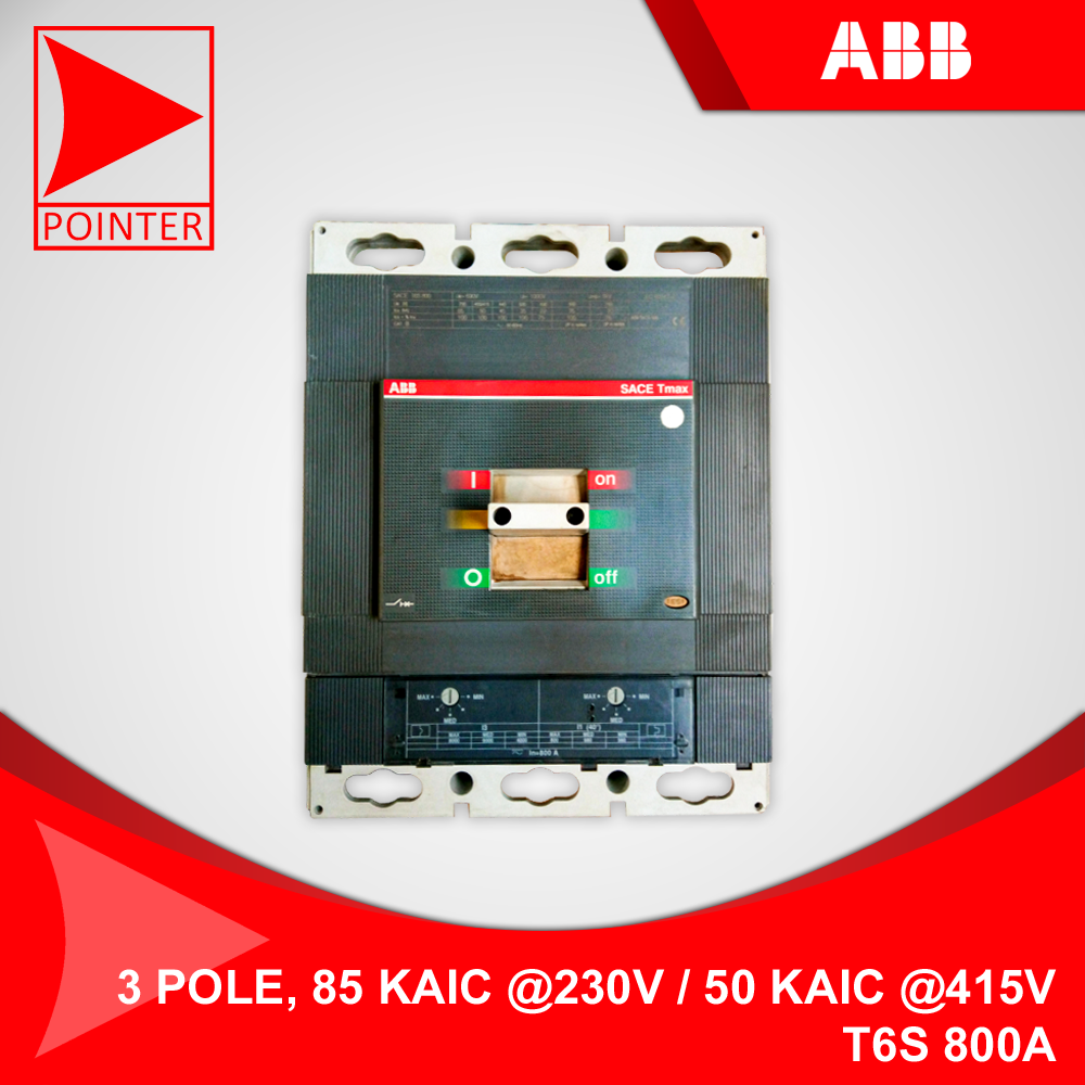 ABB Circuit Breaker 3 Pole 85KAIC 240V